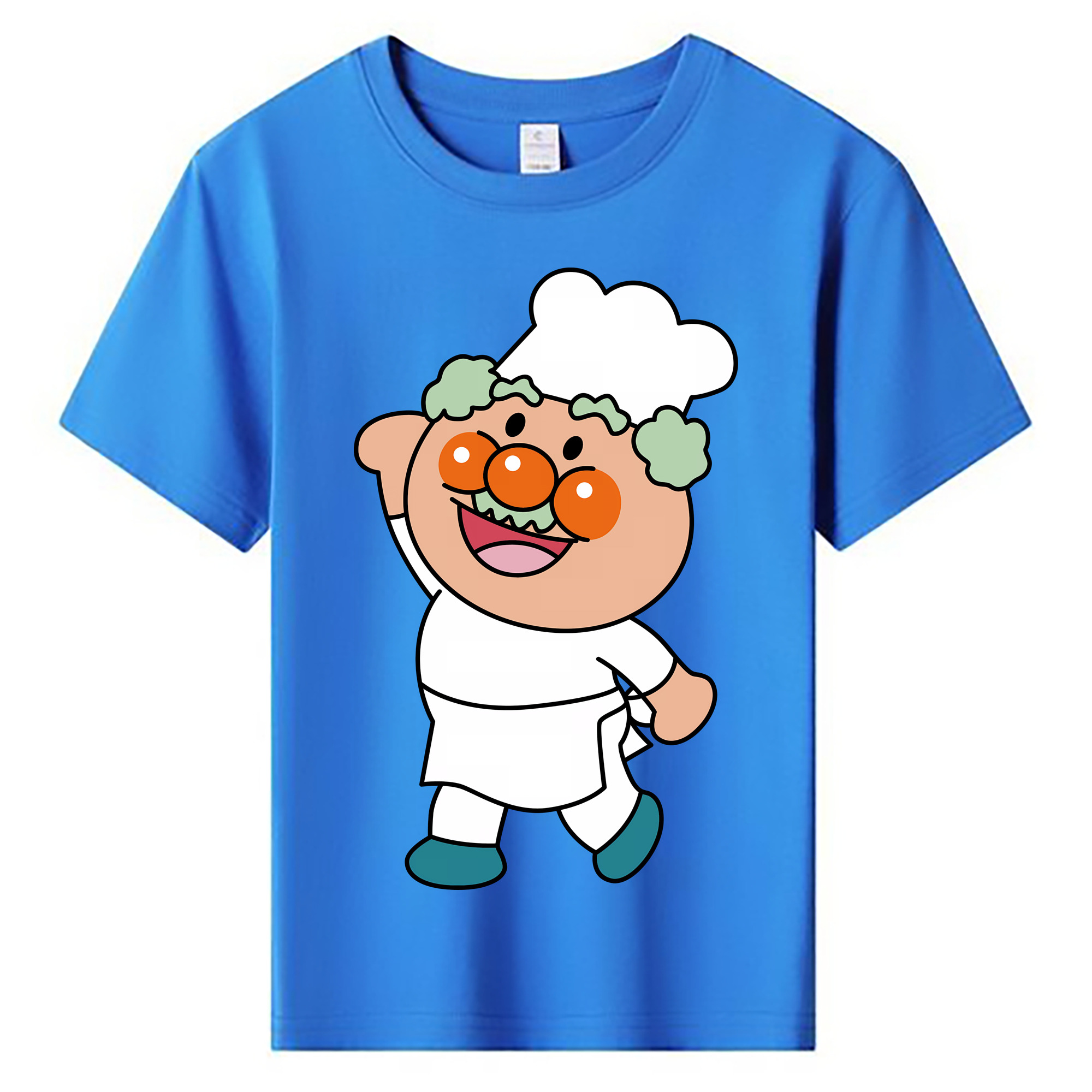 （画像用） アンパンマン Anpanman 綿100％キッズTシャツ（フロントプリント）